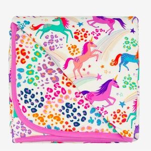 Little sleepies unicorn magic cloud blanket